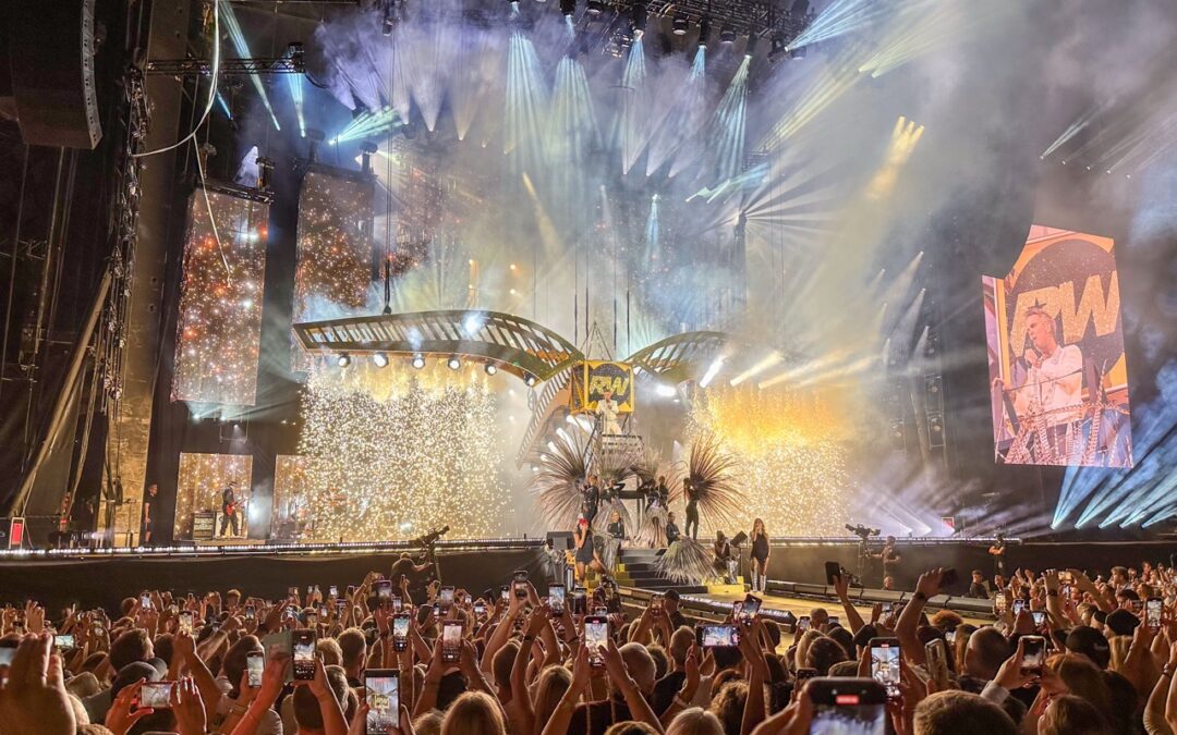 Sihtgrupi testimine Robbie Williamsi Riia 2025 kontserdi näitel